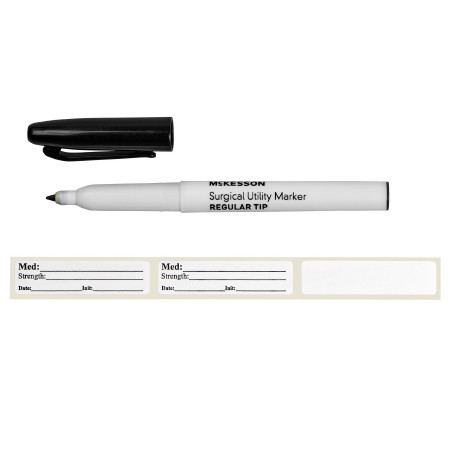 Marker, Utility W/labels (50/bx) Bx - 50