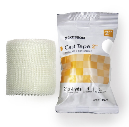Tape, Cast Wht Lf 2"x4yds (10rl/bx) Bx - 10