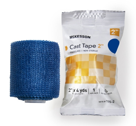 Tape, Cast Blu Lf 2"x4yds (10rl/bx) Bx - 10