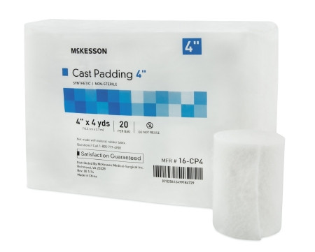 Padding, Cast Syn 4"x4yds (20rl/bg 4bg/cs) Bg - 20