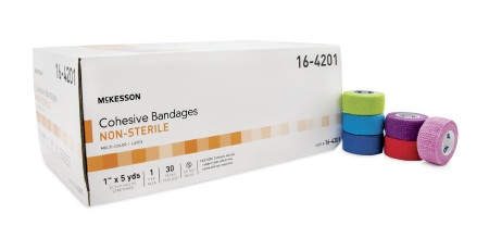 Bandage, Cohesive Colorpk N/s 1" (30pk/cs) Pk - 1