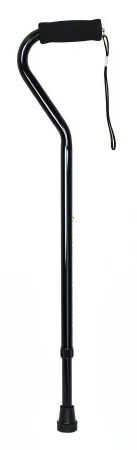Cane, Offset Alum Blk (6/cs)  ) Ea - 1