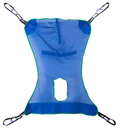 Sling, Pt Liftfull Body Commode Mesh Lg 600lb (12/cs) Ea - 1