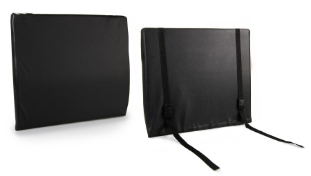 Cushion, Back W/lumbar Supp 18"x17" (4/cs) Ea - 1
