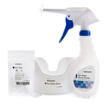 Ear Wash Kit, Rigid Tu/basin/20 Tips (1kt/bg 10bg/cs) Bg - 1