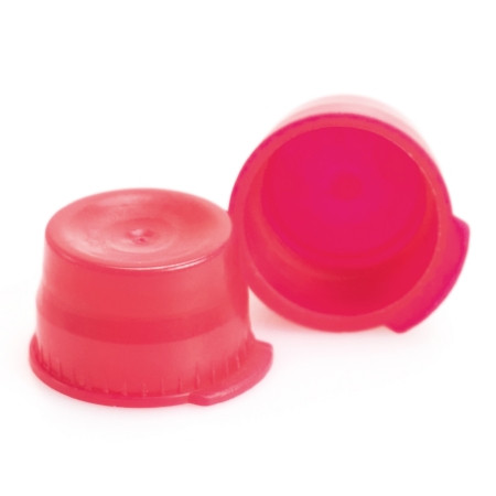 Cap, Vac Tube Red 13mm (1000/bg) Bg - 1000
