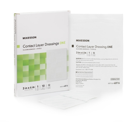 Dressing, One Contact Layer Str 3"x4" (10/bx 4bx/cs) Bx - 10
