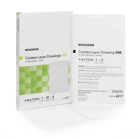 Dressing, One Contact Layer Str 4"x7.2" (10/bx 7bx/cs) Bx - 10