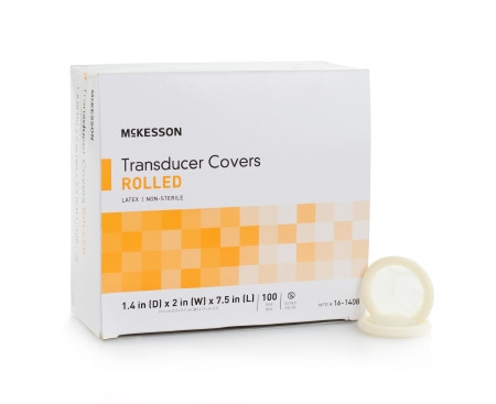 Cover, Transducer Latex N/s 1.4"x7.5" (100/bx 24bx/cs) Bx - 100