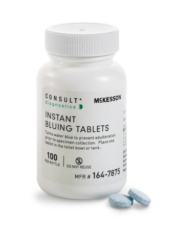 Tablet, Instant Bluing F/drug Screen (100/bt) Bt - 1