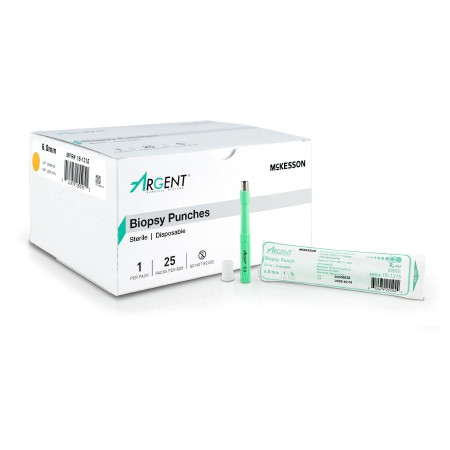 Punch, Biopsy Disp Str 6mm (25bx 4bx/cs) Bx - 25