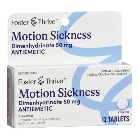 Motion Sickness Orig, Tab 50mg(12/bx) Bx - 1