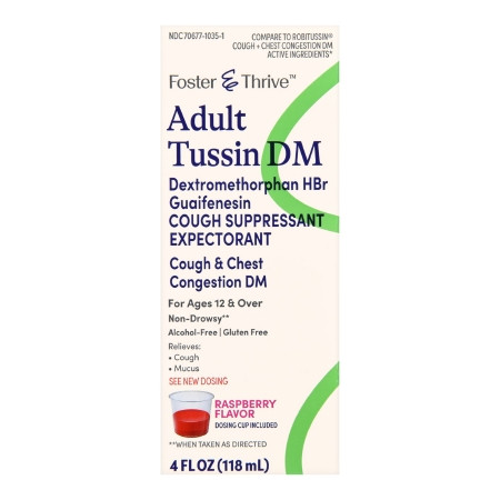 Tussin Dm, Liq Ft Sm Adlt 50-5mg/5ml 4oz Ea - 1