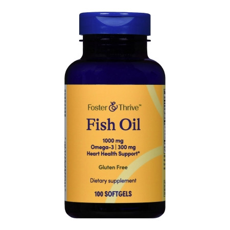 Fish Oil, Sgel Ft Sm 1000mg (100/bt) Bt - 1