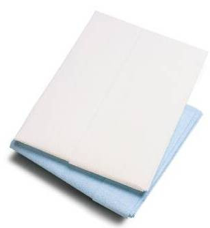 Sheet, Drape Tissue/poly Blu 40x48 (100/cs) Cs - 100