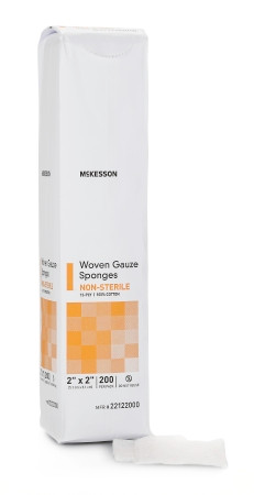 Sponge, Gze 2"x2" 12ply N/s (200/pk) Pk - 200