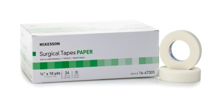 Tape, Adhsv Paper Lf 1/2"x10yds (24rl/bx) Bx - 24
