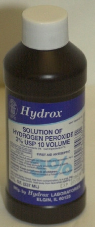 Hydrogen Peroxide, 3% 8oz (12/cs) Ea - 1