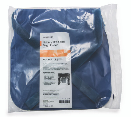 Holder, Drain Bag Adj Straps Navy (50/cs) Ea - 1