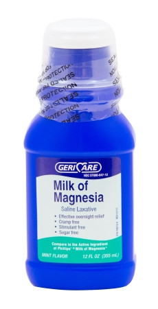 Milk Of Magnesia, Liq Mint Flavor 12oz (12/cs) Bt - 1
