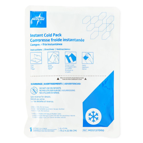 Instant Cold Pack Non Toxic 5" x 9" Case/24