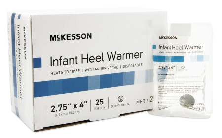 Warmer, Heel Inf 2.75x4" (25/bx 4bx/cs) Bx - 25