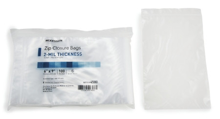 Bag, Zip Lock 6x9" (100/pk 10pk/bx 4bx/cs) Bx - 10
