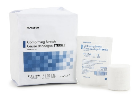 Bandage, Cnfrm Str 2"x4.1yds (1/pk 12pk/bg 8bg/cs) Rl - 1