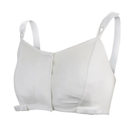 Support, Surgi-bra Breast Cotton Wht Lg Lf Ea - 1