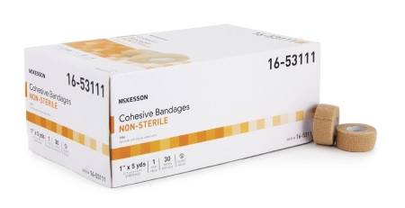 Bandage, Cohesive N/s Lf Tan 1" (30/cs) Ea - 1