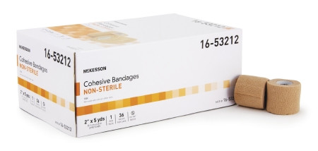 Bandage, Cohesive N/s Lf Tan 2" (36/cs) Ea - 1