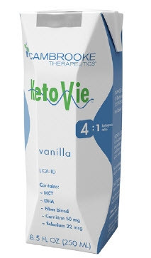 Supplement, Oral Ketovie Vanilla 8.5oz (30/cs) Cs - 30