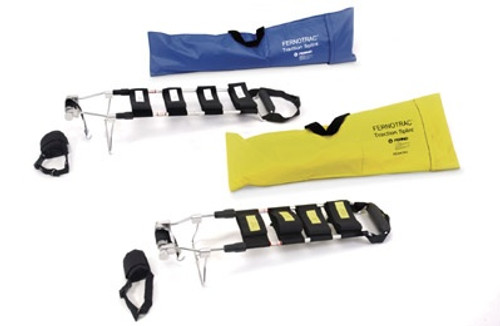 Fernotrac Adult and Pediatric Splints, with Yellow Carry Case