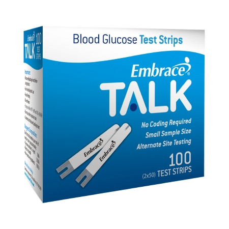 Strip, Test Embrace Talk (100/bx) Bx - 1