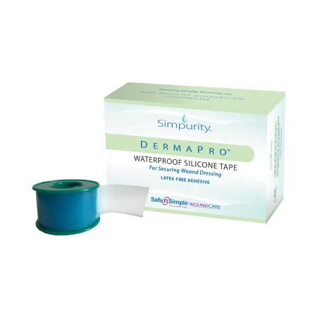 Tape, Waterproof Silicone Dermapro 2"x15' (6rl/bx 24bx/cs) Bx - 6