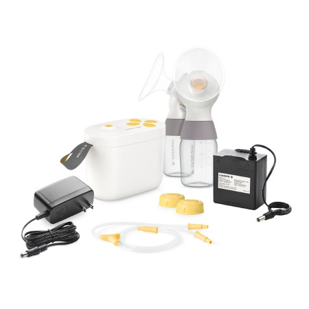 Pump, Breast Powered W/max Flow Dbl Ea - 1