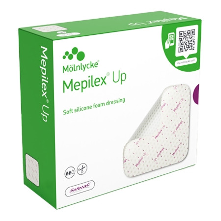 Dressing, Wound Foam Mepilex Up 4x4" (10/bx 4bx/cs) Bx - 10