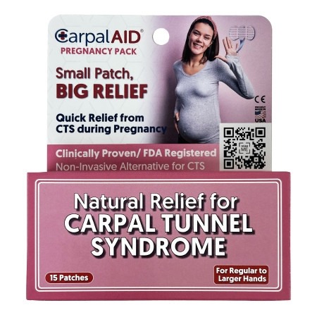 Patch, Hand Carpal Aid Patch Pregnancy Pk Lg (15/pk 48pk/cs) Pk - 15