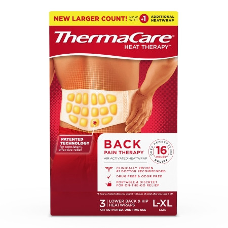 Pad, Thermacare Lower/back/hip8hr Lg/xlg (3/bx 12bx/cs) Bx - 3