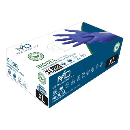 Glove, Exam Biodegradable Xlg 4.0mil 9.5" (200ea/bx 10bx/cs) Bx - 200