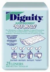 Pad, Dignity Supr Nat (25/bg) Bg - 25