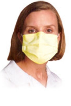 Mask, Proc Loops Astm1 Ylw (50/bx 10bx/cs) Bx - 50
