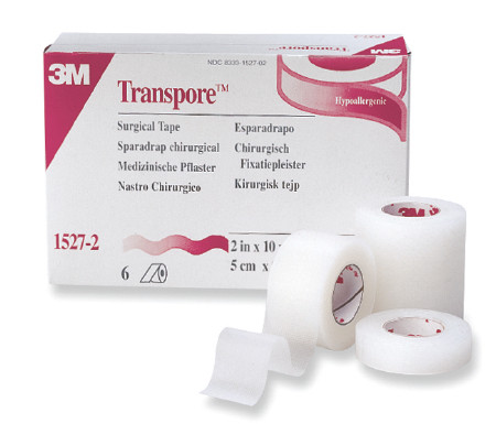 Tape, Adhsv Transpore 3"x10yds(4rl/bx) Bx - 4