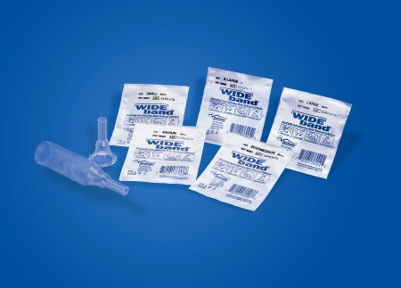Catheter, Male Extrnal Wband 100% Sil Sm (30/bx)      Rchmed Bx - 30