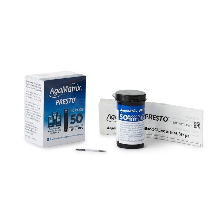 Test Strip, Bld Gluc Wavesensepresto (50/bx 24bx/ Bx - 1