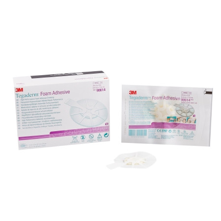 Dressing, Tegaderm Foam Ovl 2 3/4"x3" (10/bx 4bx/c Bx - 10