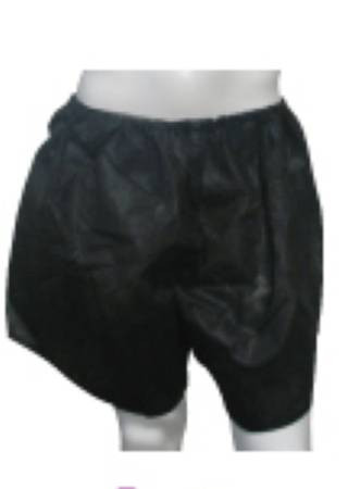 Shorts, Boxer Spa Disp Blk Lg-xlg (50/cs) Cs - 50