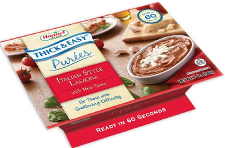 Thick&easy, Puree Lasagne W/meat Sauce 7oz (7/cs) Dmndcr Cs - 7