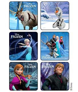Sticker, Frozen (90/pk) Pk - 90