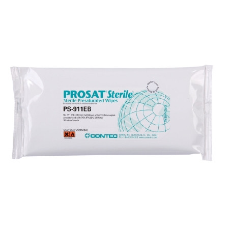 Prosat 911 Wipe 9x11 30pk=ea  48ea/cs St Nonwov Polyprop Cs - 48